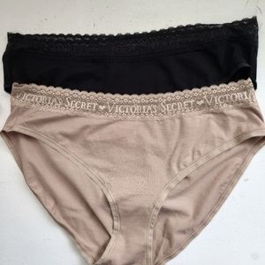 2 Pair Victoria Secret Panties L/G  NWT